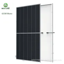 655W Mono Solar Panel High Power